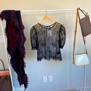 H&M Puff Sleeve Blouse